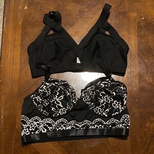 Elegant Black Lace Bralette